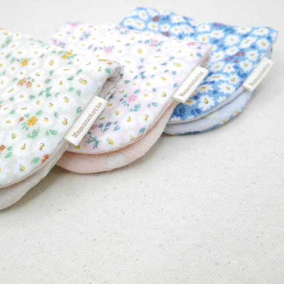 ふわもこハンカチ｜花絨毯-Flower Carpet-｜S・10×20cm｜ガーゼハンカチ｜敏感肌｜プチギフト 4枚目の画像