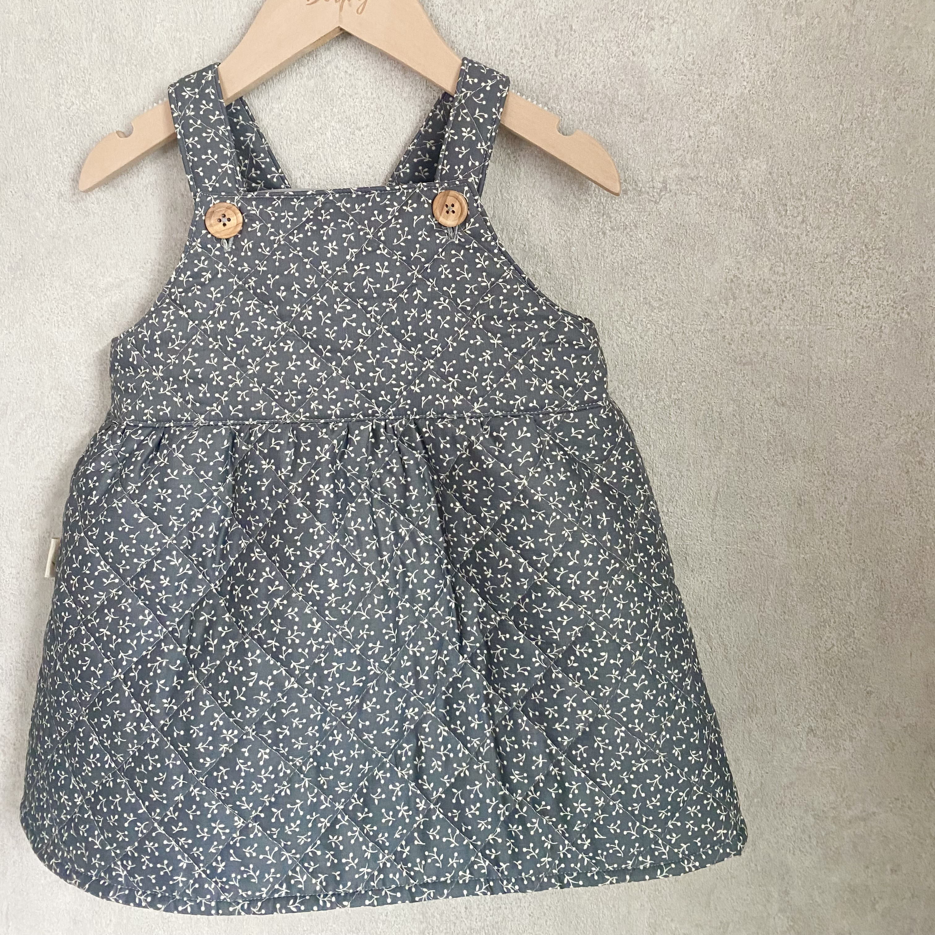 【姉妹お揃い】✴︎キルティングジャンパースカート✴︎80〜100