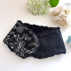 ふんわりあったかワッフルボアブランケット*北欧*キツネ*マスタード