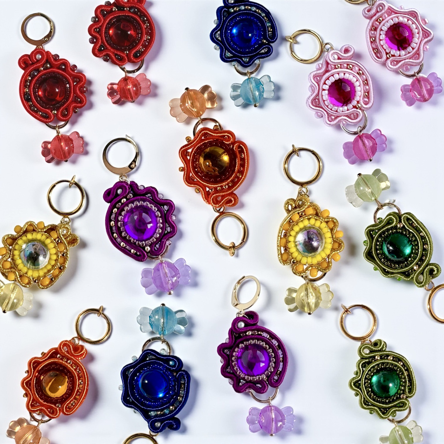 「飴ちょうだい」ソウタシエ キャンディー ハロウィンアクセサリー フラメンコ 遊び心 飴