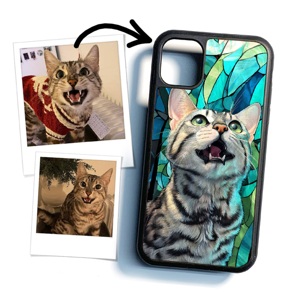 My Child Order 2025 天然貝殼 iPhone 17/16 手機殼，珍珠母設計，個人化，防震，相容於所有型號 第1張的照片