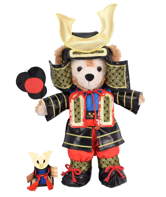 ダッフィー 甲冑 着せ替え コスチューム 兜 鎧 戦国武将 端午の節句