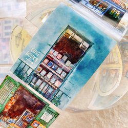 フラワー系　装飾系　海外マステ　切り売り　纏め売り　3 海外PETテープ 切り売り 夢華千秋 海外マステ コラージュ 貝殻光