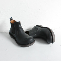 本革サイドゴアショートブーツ ステッチダウンシリーズ R-アール-RL-07- 当店限定販売 9枚目の画像