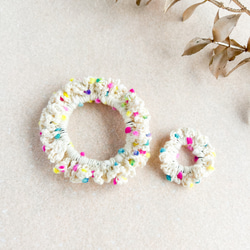 紫陽花のベビーヘアアクセサリーセットꕤ 赤ちゃん 髪飾り ヘアゴム