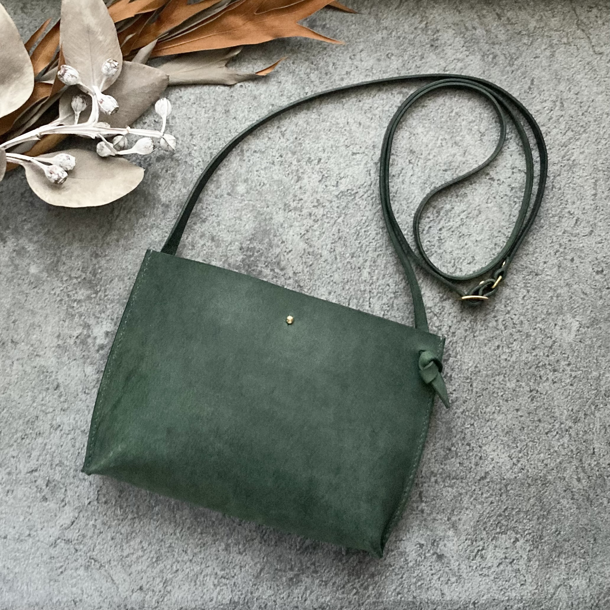 スマホポシェット˗ˏˋ gusset ˎˊ˗  VERDE〖受注制作〗〖新調〗