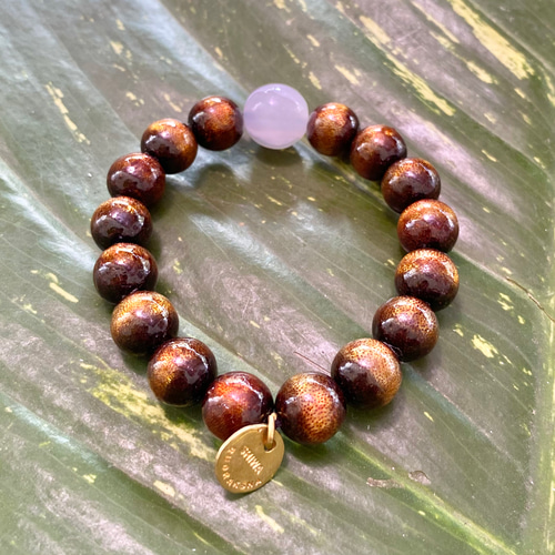 入魂儀式済ケオン茎】ゴールドウリ（金珊瑚）☆ブレスレット