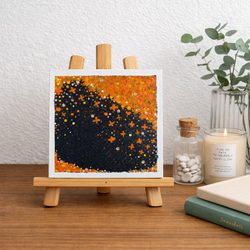 はじけてgoldfish｜原画｜インテリアアート｜キャンバス作品｜北欧