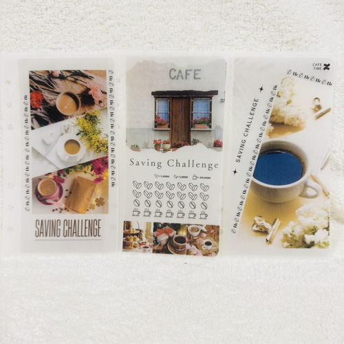 No.21 cafe savingA6 saving リフィルバインダー貯金韓国 その他雑貨