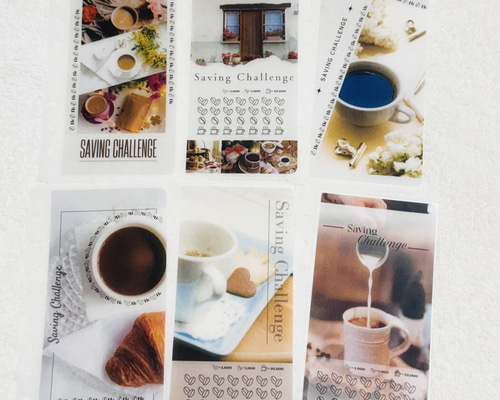 No.21 cafe savingA6 saving リフィルバインダー貯金韓国 その他雑貨