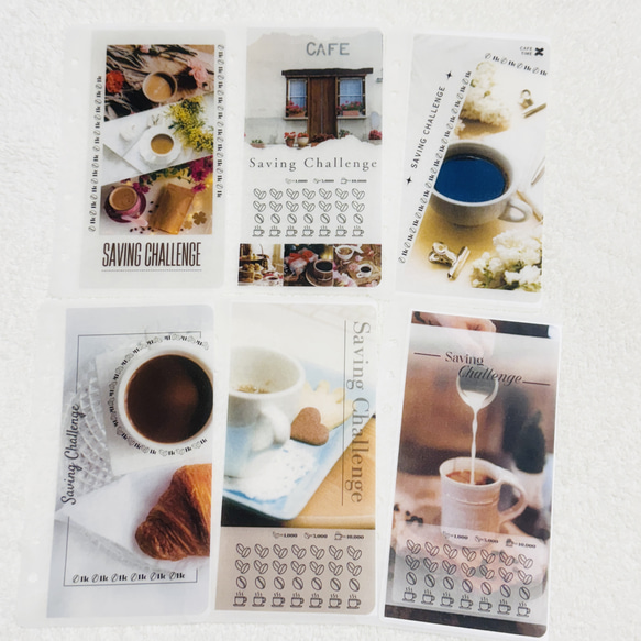 No.21 cafe savingA6 saving リフィルバインダー貯金韓国 その他雑貨