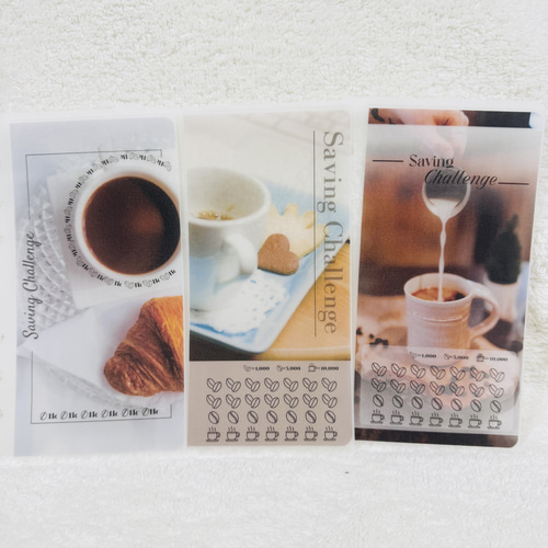 No.21 cafe savingA6 saving リフィルバインダー貯金韓国 その他雑貨