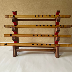 尺八 縦置き クリア その他インテリア雑貨 koubou-m 通販 16446322