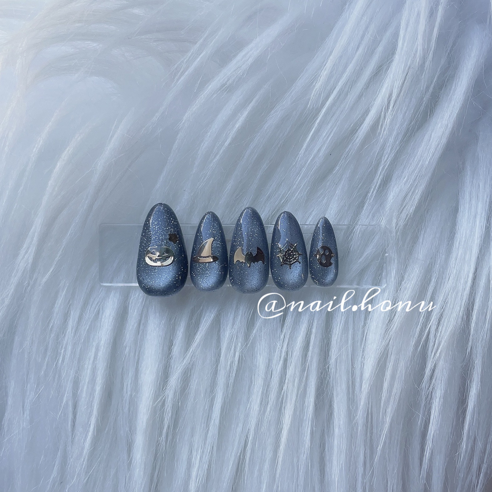 No. 141 ハロウィンネイル/シンプルネイル/マグネットネイル