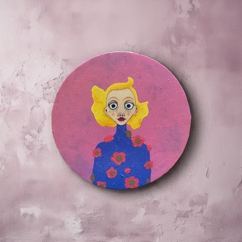 Grimeria-D】 絵画 原画 油絵 個性的 1点もの 絵画 Akane 通販