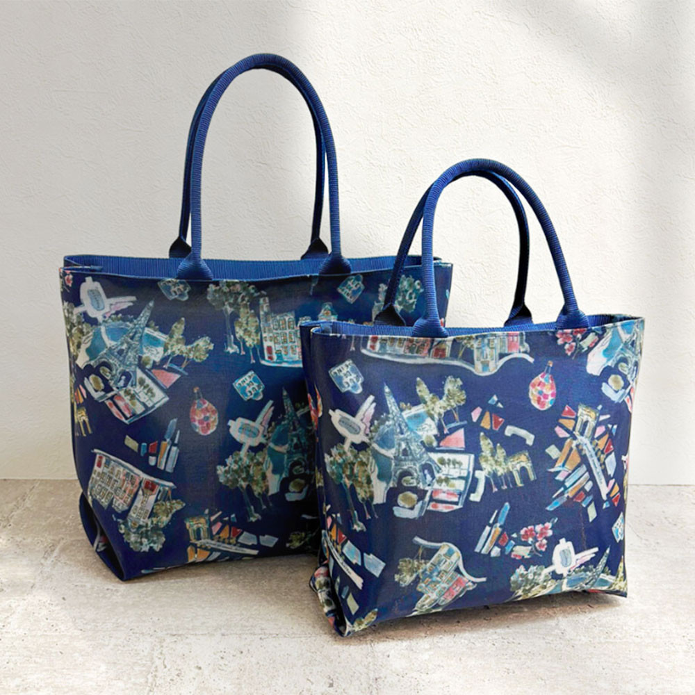 チュールトートバッグ 2サイズ (119)チュール素材 超軽量 大きめ A4 小さめ B5 きれいめ 日本製