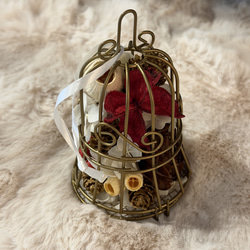 シーグラス アート ブルームーン 月 フラワー 立体・オブジェ