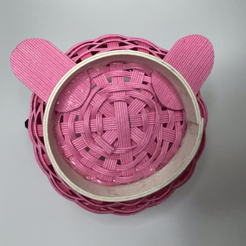 クラフトバンド小物入れ［モンスター風］_V001 その他ケース kai a