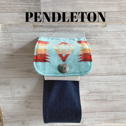 送料無料！No.2275.ペンドルトンのリメイクトートバッグ♡Sサイズ