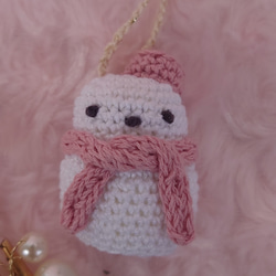 snowman　クリスマスオーナメント 6枚目の画像