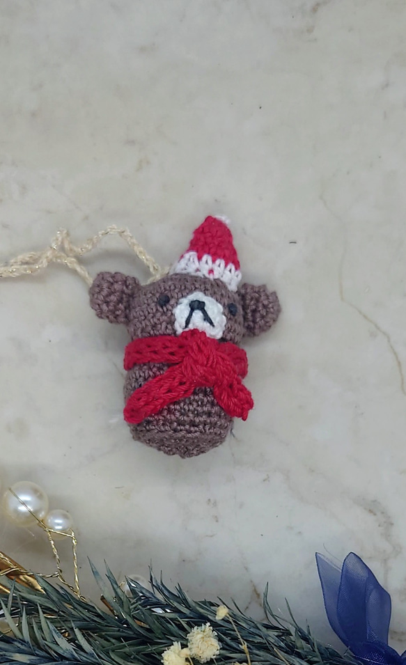 snowman　クリスマスオーナメント 4枚目の画像