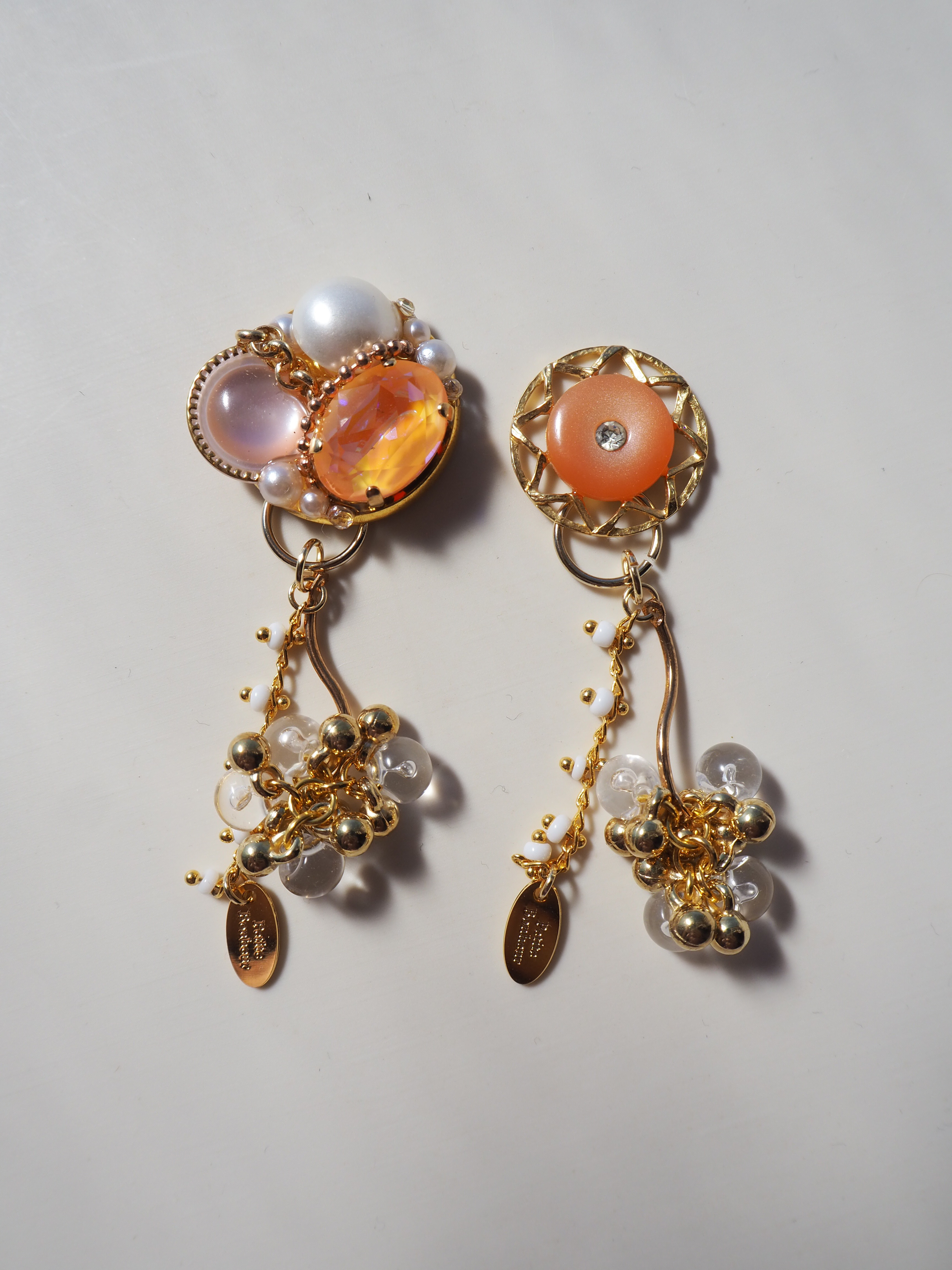 ボタンアクセサリー/クレオパトラ/イヤリング