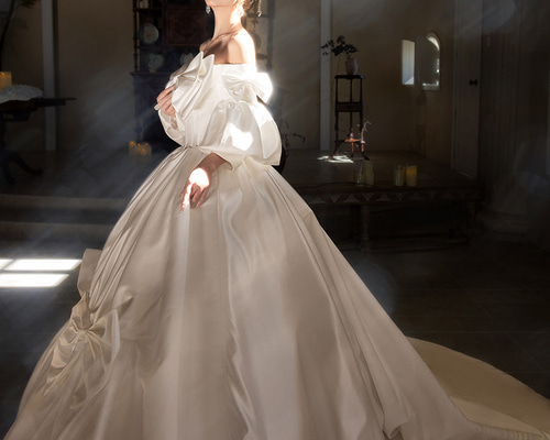 ウェディングドレス キャミソール ドレス イブイングドレス 白ドレス サテン シンプル 高級感 リボン 結婚式 韓国風 お花嫁ドレス 前撮り/後撮り パーティードレス 挙式 海外旅行 写真撮影 ブライダル 披露宴 二次会 演奏会 舞台 ピアノ プリンセスライン 綺麗 白 サテン リボン ウェディングドレス パーティー プリンセス