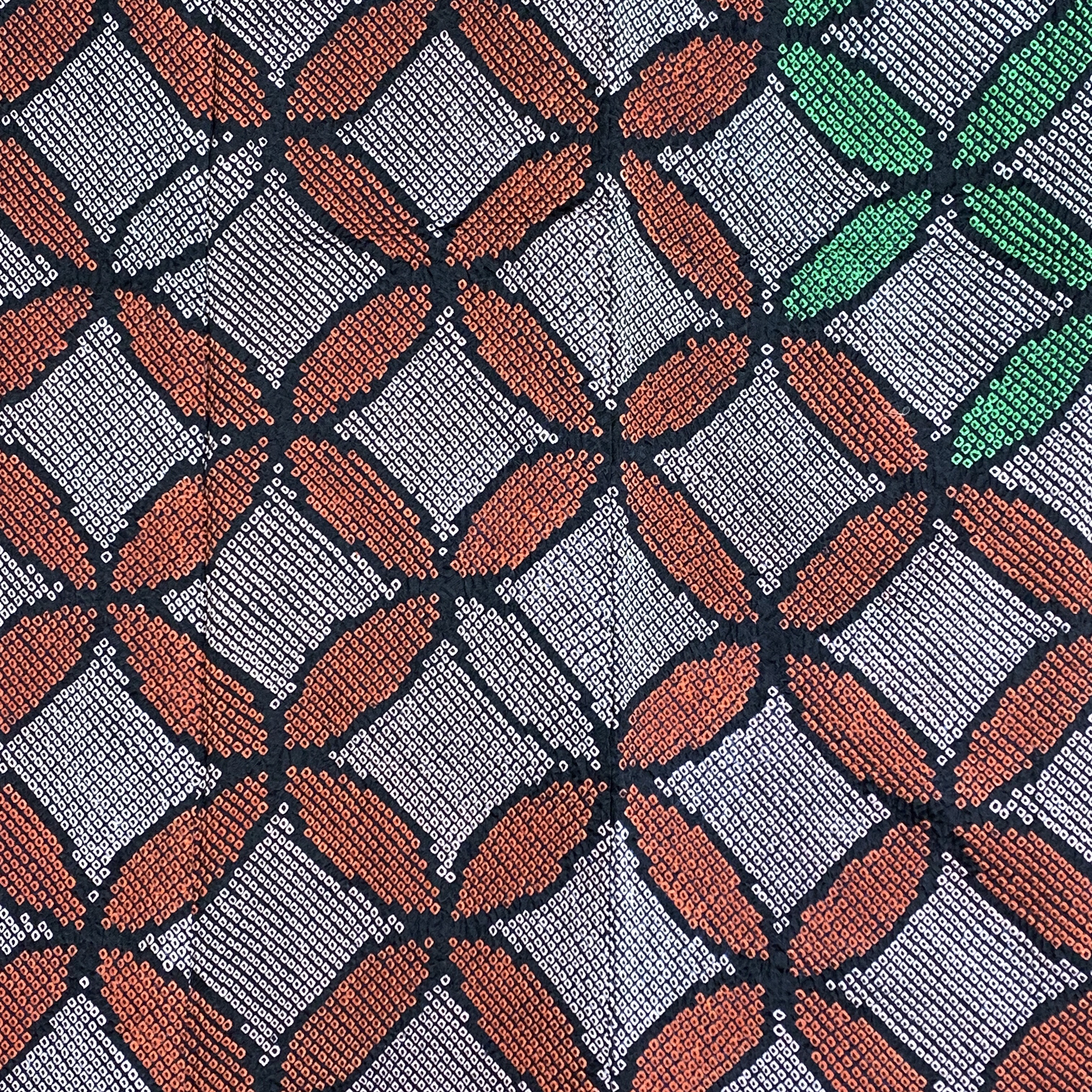 上質【正絹】着物リメイク 総絞りの訪問着ドレス&ボレロショールのセット／キャミワンピース／結婚式・パーティ等に［350］