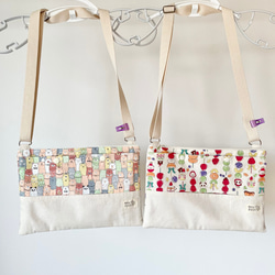 数量限定】リバティ 花柄 ショルダーティッシケース サコッシュバッグ