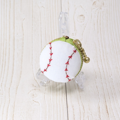 野球部刺繍マカロンポーチ｜チームカラーが選べる青春ギフト／B-club