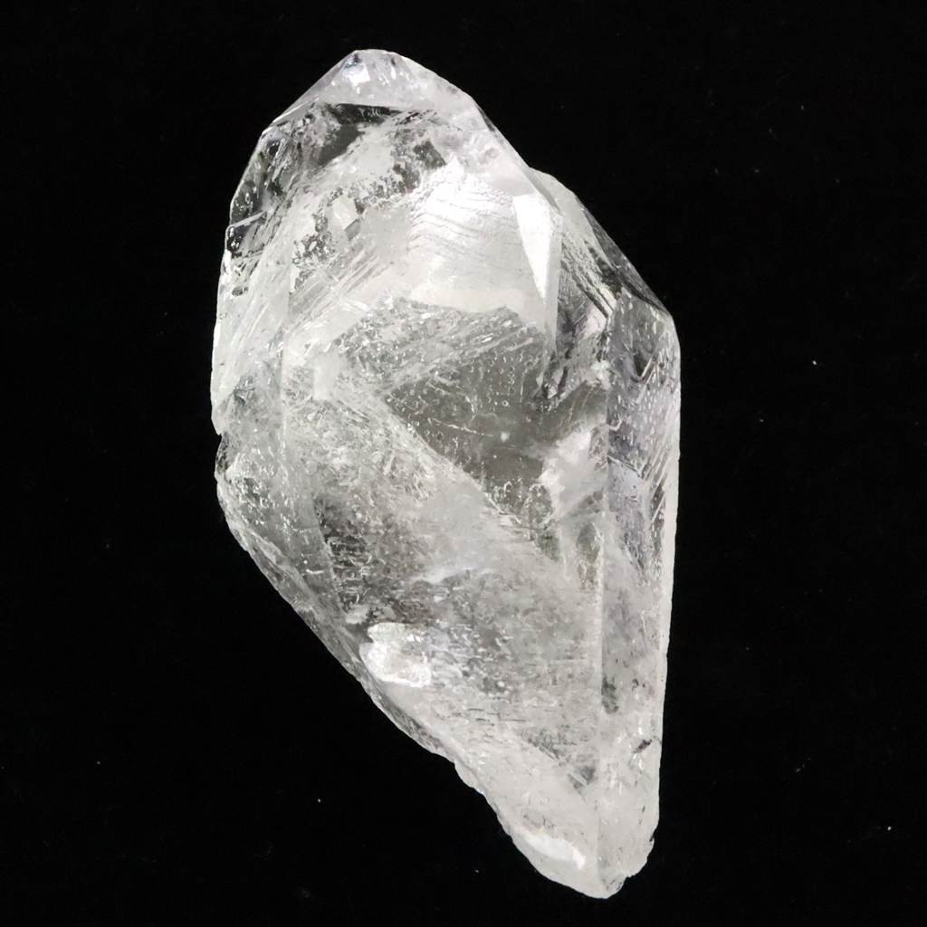 ブラジル産　エッジドクォーツ 蝕像水晶 原石 タントリックツイン ダブル イシス 25.60g #41180