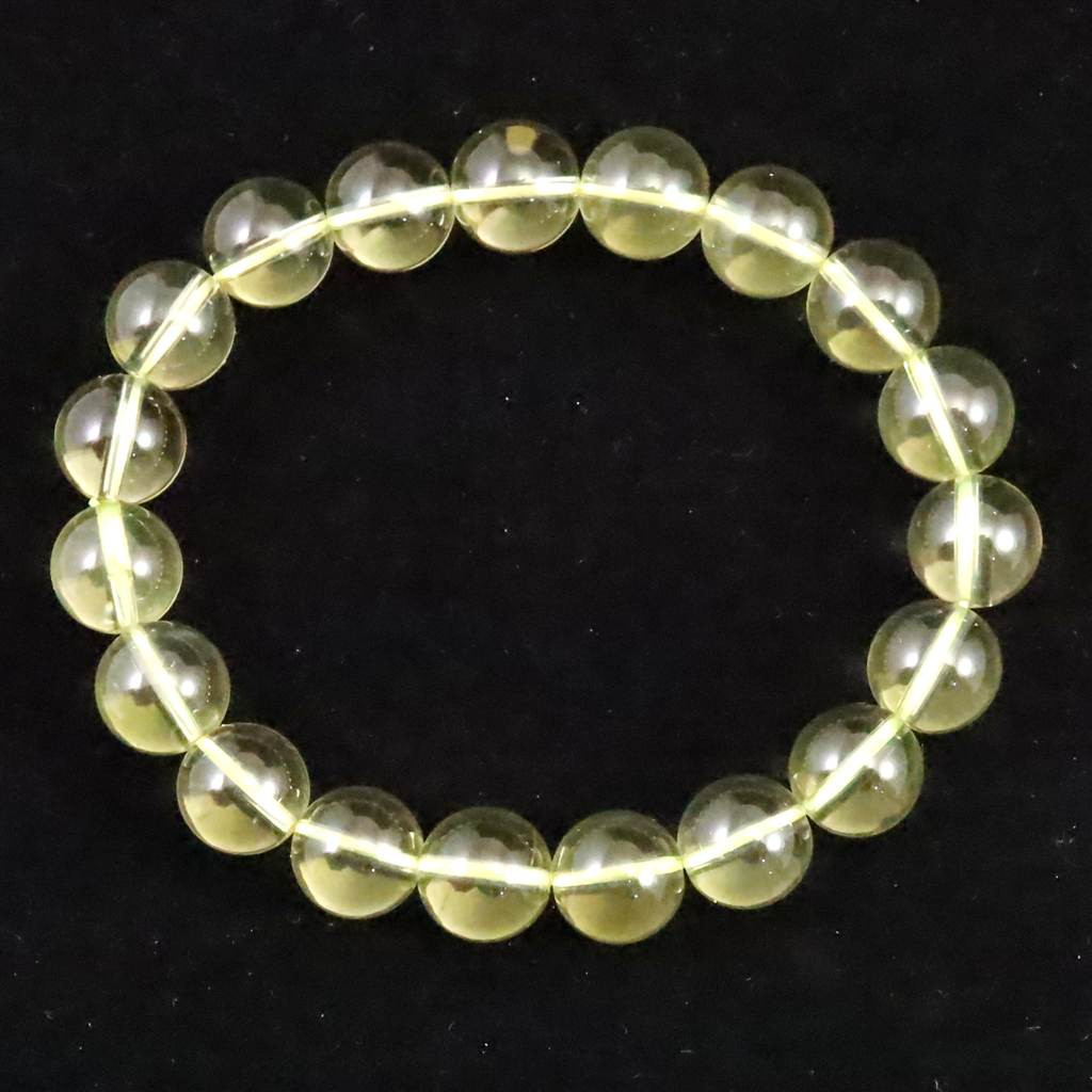 ブラジル産 レモンクォーツ AAA 10mmブレスレット 26.5g #87646