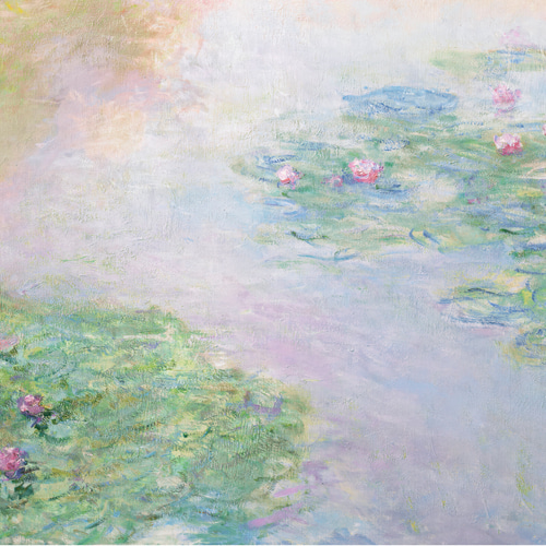 モネ 睡蓮 アートポスター 印象派 絵画 アンティーク インテリア