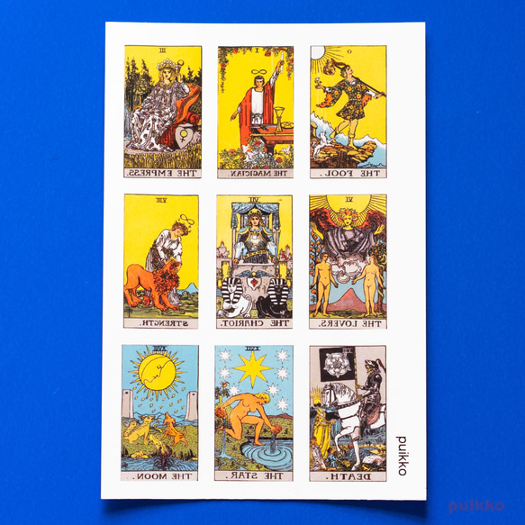 タトゥーシール タロットカード ウェイト版 その他ファッション雑貨