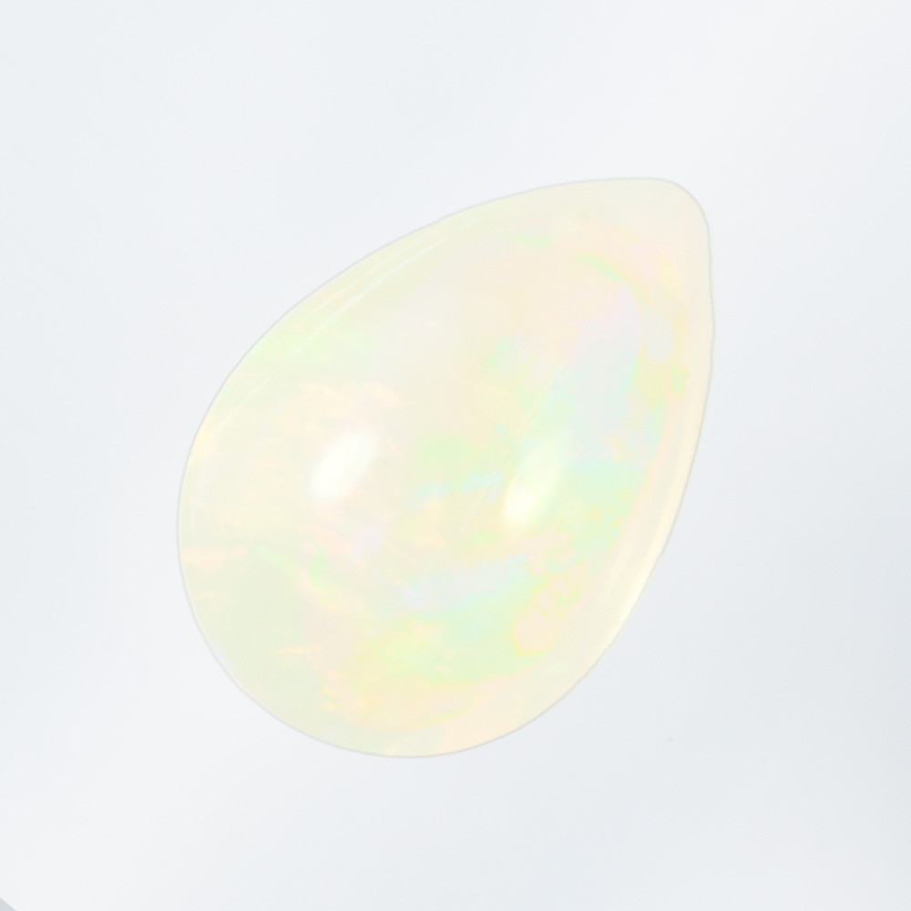 エチオピア オパール ルース ペアシェイプ カボション カット SAK195-28BS