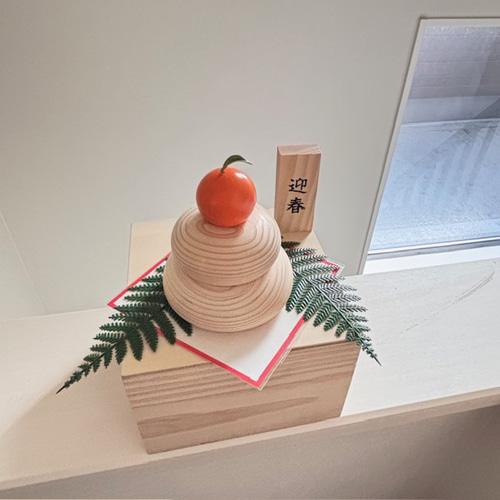 木製鏡餅 ひのきの鏡餅 木箱セット 鏡餅 Kokonoe-Wood 通販 19983749