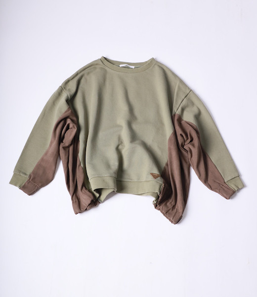 秋冬サンプルセールSALE特価掘り出し物スウェットワイドトレーナー　TT033