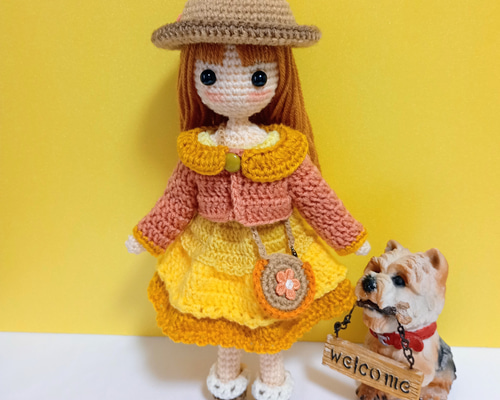 ✿373s 着せ替えあみぐるみ女の子・男の子 ✿373s 着せ替えあみぐるみ女の子・男の子 ✿373s様専用 着せ替え