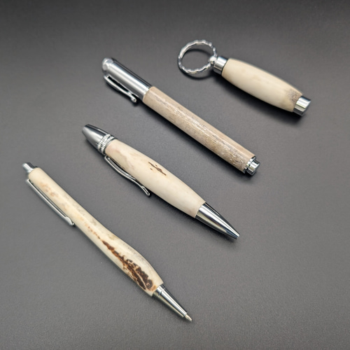 自然の恵みに感謝・鹿ツノ・ボールペン MTP2520 PARKER type 送料無料