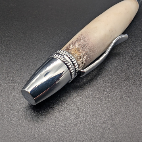 自然の恵みに感謝・鹿ツノ・ボールペン MTP2520 PARKER type 送料無料