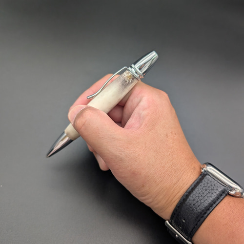 自然の恵みに感謝・鹿ツノ・ボールペン MTP2520 PARKER type 送料無料