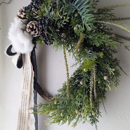 Evergreen forest wreathe〜エバーグリーン大きな森のリース Evergreen forest wreathe〜エバーグリーン大きな森のリース