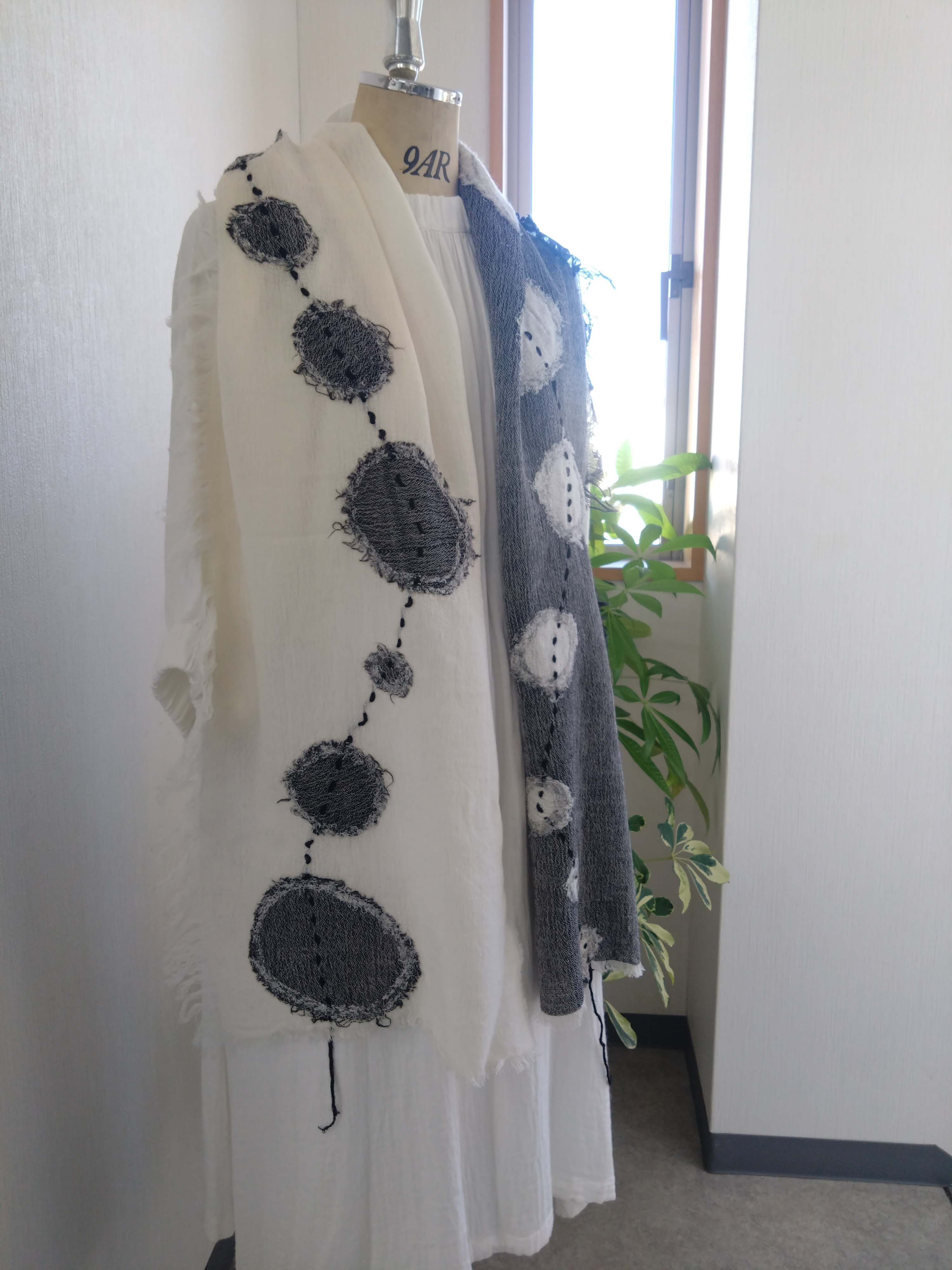 播州織　ドットストール　size：S