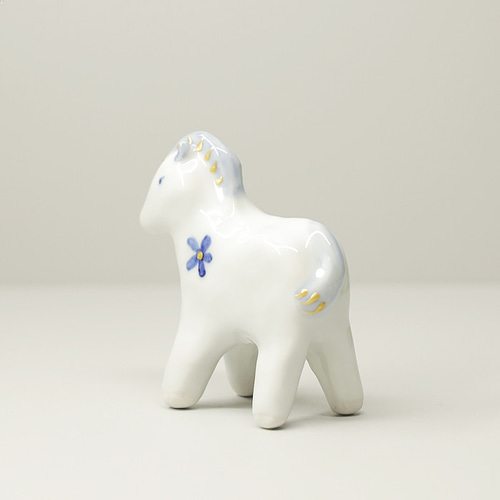 2026年 干支 午 置物 砥部焼 tsuneoka ceramics 馬 うま 陶芸 窯元