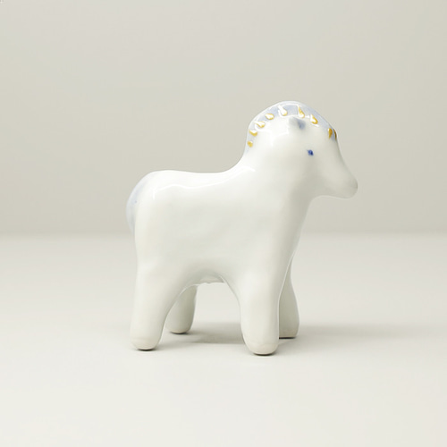 2026年 干支 午 置物 砥部焼 tsuneoka ceramics 馬 うま 陶芸 窯元