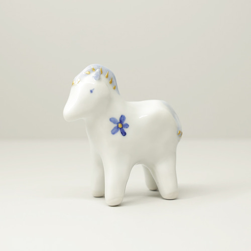 2026年 干支 午 置物 砥部焼 tsuneoka ceramics 馬 うま 陶芸 窯元