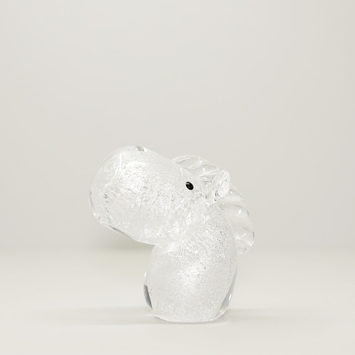 2026年 干支 午 置物 ガラス製 Glass Studio Uka 馬 うま 窯元