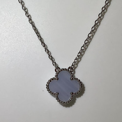 四葉クローバー ピアス カルセドニー ピアス（その他） puchi82 通販