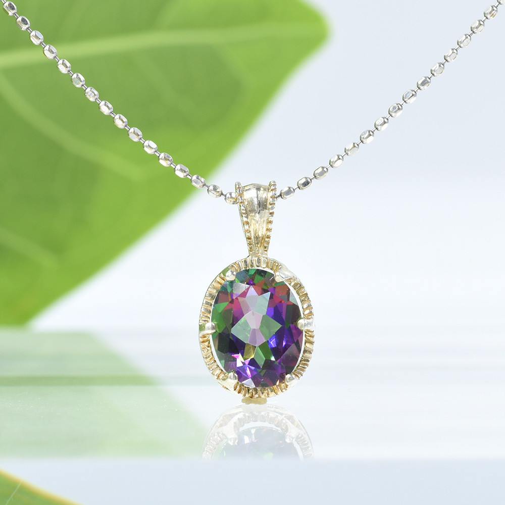 ミスティックトパーズ ペンダントトップSV925 CK017CIBSN