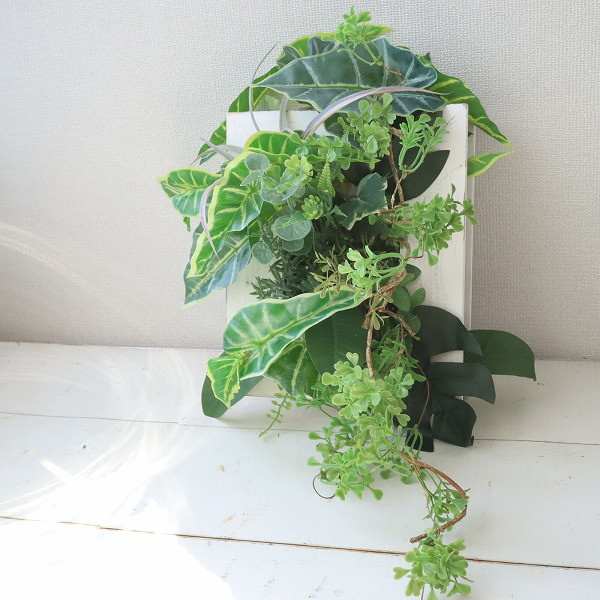 ウォールアレンジ　壁掛け　直送　メッセージ代筆可能　店舗　ディスプレイ　サロン　開店　613